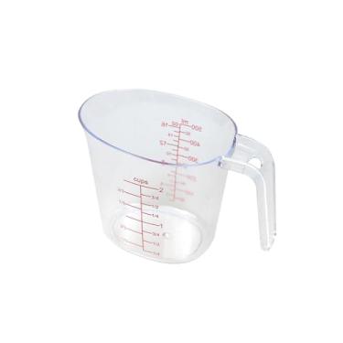Imagem de Copo de medição dobrável transparente, ferramentas de cozimento de plástico grosso com medidas claras DJA491-01