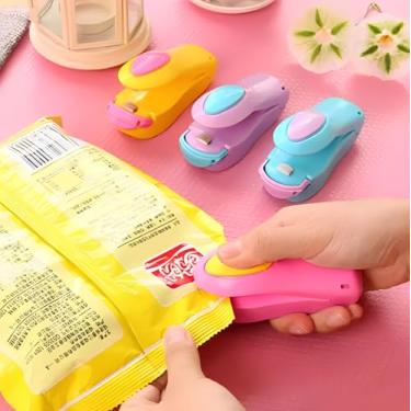 Imagem de Mini Seladora para Plástico Embalagens Practical Life Verde