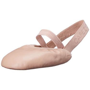 Imagem de Capezio Tênis de dança feminino Turning Pointe 55, Nude., Medium