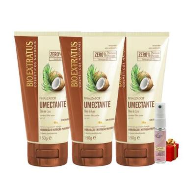 Imagem de Kit 3 Finalizador Cabelos Desidratados Umectante 150 ML Bio Extratus -
