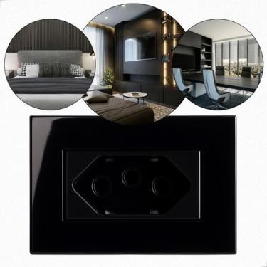 Imagem de Tomada de Embutir Para Móveis Planejados Bancada Mesa Cozinha Sala Pai