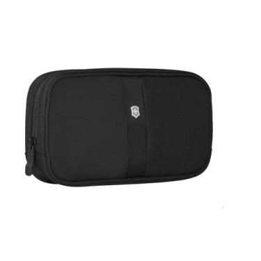 Imagem de Necessaire Overnight com Revestimento Antibacteriano Victorinox, Preto