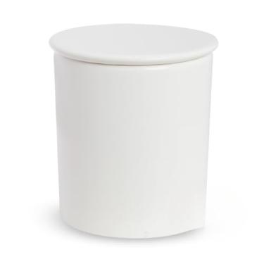 Imagem de Porta Manteiga com Vedação Total, Conserva Manteiga Fresca e Saborosa, Protege Contra Odores da Geladeira, Fácil de Abrir e Usar, Ideal para Cozinha(Tampa Reta - Branca)