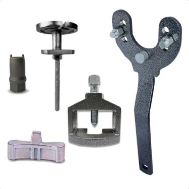 Imagem de Kit Sincronismo VW AT 1.0 + Vampirinho + Saca Terminal + Saca Bucha + Trava Polia Virabrequim – Profissional