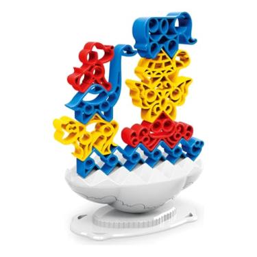 Imagem de Jogo de Empilhar Animais – Brinquedo Educativo de Coordenação Motora