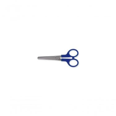 Imagem de Tesoura Escolar Azul Tesouras Brinox 4 1/2" 11,5 Cm Azul Brinox