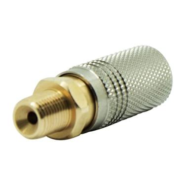 Imagem de TUXING 4500Psi PCP Paintball M10*1 acoplador de rosca macho HPA CO2 conector de recarga de tanque de ar desconexão rápida adaptador de liberação rápida encaixe 1 peça