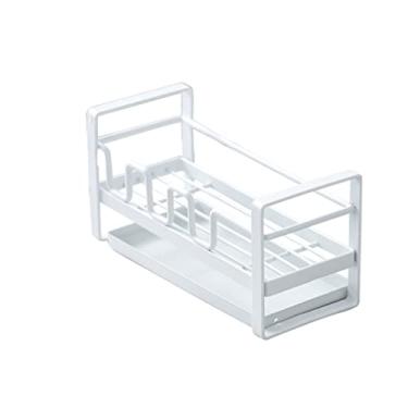 Imagem de YWangQiang Rack de pano de pia escorredor de esponja prateleira de cozinha bancada pano de prato artefato de armazenamento