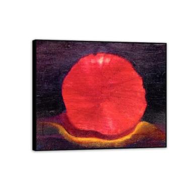 Imagem de Pôster Max Ernst Reproduções graciosas e sutis de pinturas famosas Surrealismo Tela de arte de parede Max Ernst para presentes de sala de estar 50 x 40 cm (20 x 16 polegadas) moldura preta