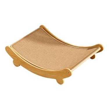 Imagem de Generic Arranhador para Gatos, Cama de Descanso para Pets, Acessório de Garra, Brinquedo, Juta, Grande