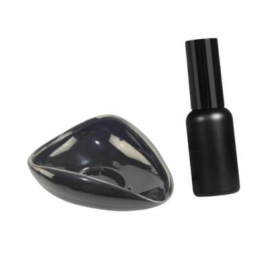 Imagem de Ｂｅｓｇａ Conjunto de copo dosador e frasco spray para grãos de café, acessórios para expresso, bandeja de medição portátil multifuncional para entusiastas de, Preto