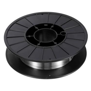 Imagem de HARFINGTON Fio de solda MIG sólido ER5356 0,039 polegadas, carretel de 9 kg, fio MIG suave de alumínio de magnésio com baixo respingo para soldagem a gás em todas as posições