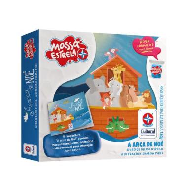 Imagem de Livro - A Arca de Noé - Massa Estrela - Superlivro interativo com mass