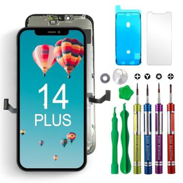 Imagem de Ace Tech Cellular Substituição de tela LCD para iPhone 14 Plus 6,7 polegadas (Modelo A2632, A2885, A2888, A2887, A2886) Montagem digitalizador de tela sensível ao toque 3D