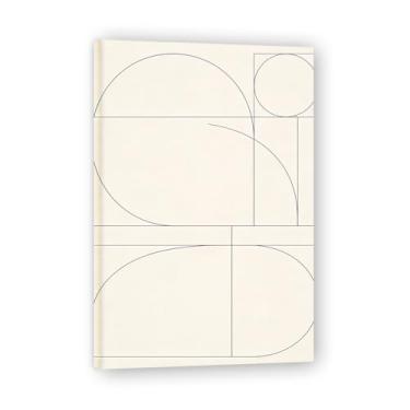 Imagem de Arte em tela minimalista minimalista abstrata: Serenidade tons neutros grande área em branco para decoração de espaço calmo 20 x 30 cm emoldurado