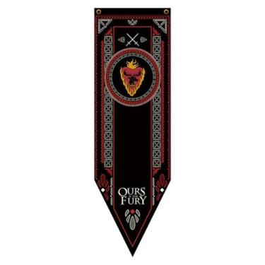 Imagem de Bandeira Flâmula Com Brasão Casa Baratheon Game Of Thrones - GS