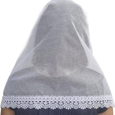 Imagem de Véu ccb raissa congregação cristã no brasil - Véus da Fer, Branco, Qua