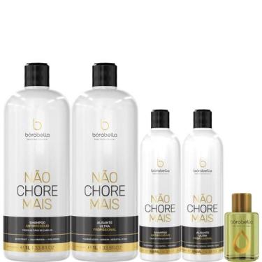 Imagem de Borabella Kit Não Chore 2x1L + Kit 2x350ml + Argan 7ml
