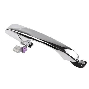 Imagem de Maçaneta externa da porta compatível com Chrysler 300C 2005-2010/Dodge Magnum 2005-2008 4589009AG 5065801AG 5065800AG(Rear left)