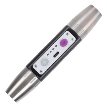 Imagem de ASHATA Lanterna Recarregável de Pedras Preciosas Luz de Avaliação de Jade, 6 Cores Stepless Dimmable Super Bright Jóias Lâmpada Detectora de Tocha de Identificação de Diamante