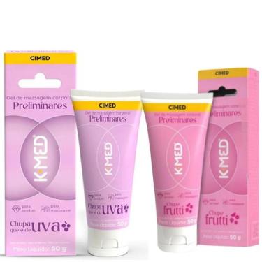 Imagem de Gel Lubrificante Íntimo K Med Chupe Chupe Uva e Tutti Frutti - Cimed