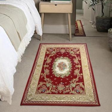 Imagem de 2 Tapete Quarto Beira De Cama Antiderrapante 60X90 Tu M01 Vm - Idealiz