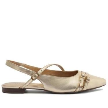 Imagem de SAPATILHA ANACAPRI SLINGBACK FIVELA DUPLA FEMININA C300290374-Feminino