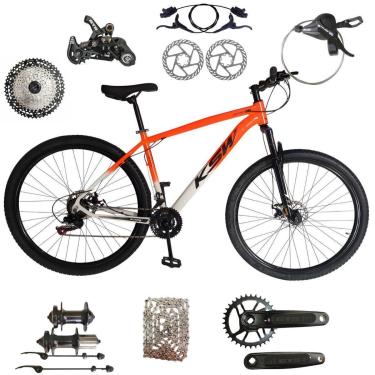 Imagem de Bicicleta Ksw Xlt Aro 29 12 Velocidades MTB Aluminio Freios Hidraulicos-Unissex