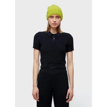 Imagem de Camisa polo tricot bouclet fit OSKLEN-Feminino