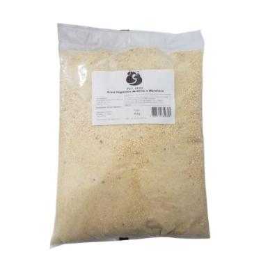 Imagem de Areia Higiênica biodegradável de Milho e Mandioca 4KG/ 1 PACOTE - Pet 