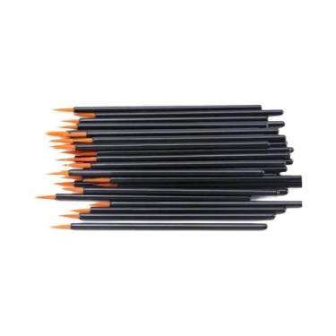 Imagem de 50/100pcs Pincéis Para Delineador, Pincéis Para Sombra, Pincéis Para L