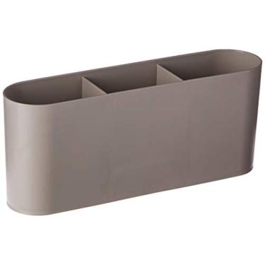 Imagem de Escorredor de talheres Flat, 6 x 23,5 x 10 cm, Warm Gray, Coza, 17001-0126
