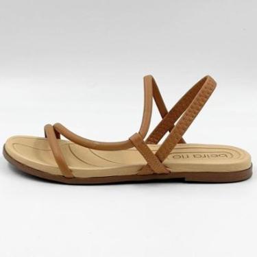 Imagem de Sandália Beira Rio Rasteira Casual Feminina-Feminino