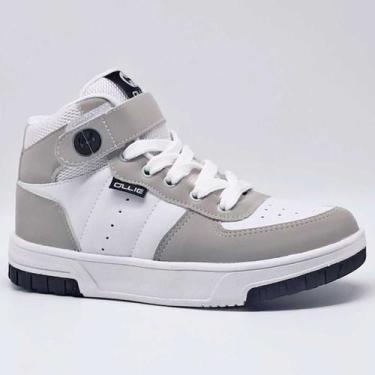 Imagem de Tênis Infantil Ollie Botinha Menino Cano Alto Street Escolar Casual Le