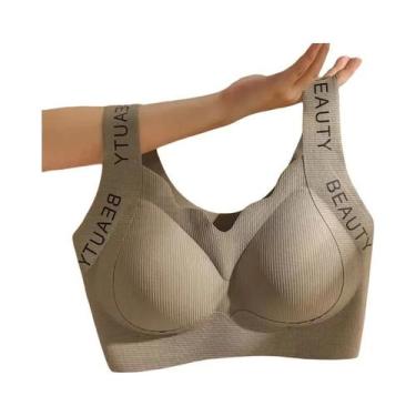 Imagem de Sutiã Push-Up Sem Costura Para Seios Pequenos Com Suporte Lateral E Co