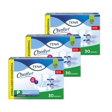 Imagem de Fralda Geriátrica/Adulto Descartável Tena Confort Mega, P com 90 unida