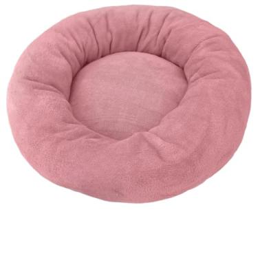 Imagem de Cama Ninho Soft Gato e Cachorro 50cm cama pet cama para gato cama para gatos caminha de cachorro(Rose)