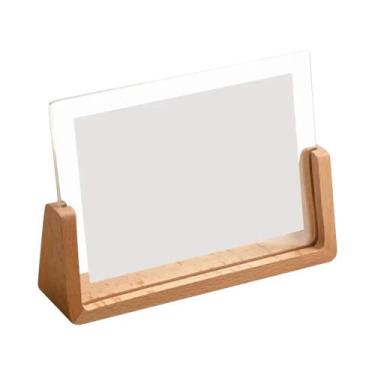 Imagem de Porta-Retrato Transparente Em Acrílico Em Formato U, Decoração De Mesa