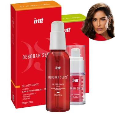 Imagem de Kit Deborah Secco Intt Gel Deslizante 120g E Gel Beijável Corporal Que