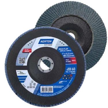 Imagem de Disco Flap R822 Original 7"x7/8" Grão 60 Norton
