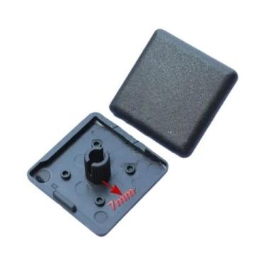 Imagem de Tampa De Extremidade De Alumínio (10 Peças) Para Perfis De Alumínio 20