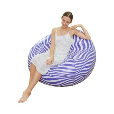 Imagem de Sofá Inflável Grande, Cadeira De PVC, Puff Para Camping Ao Ar Livre, T