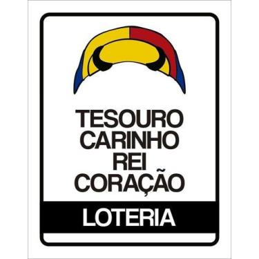 Imagem de Kit 10 Placa Acm Tesouro Carinho Rei Coração 18X23 - Sinalizo