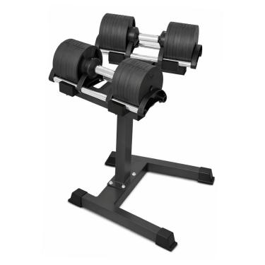 Imagem de Kit Dumbell Ajustável 20kg Ahead Sports Com Suporte Rack Profissional-Unissex