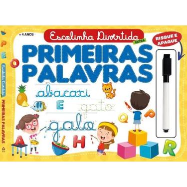 Imagem de Livro - Escolinha Divertida Extra - Primeiras Palavras - On Line