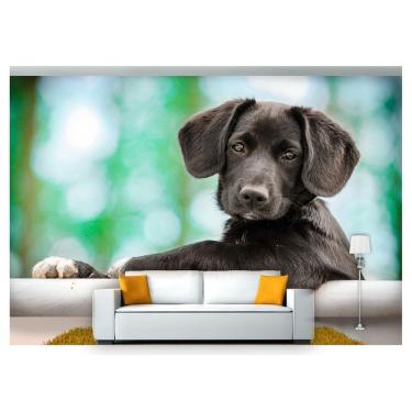 Imagem de Papel De Parede Animais Filhote Cachorro 3D Anm228