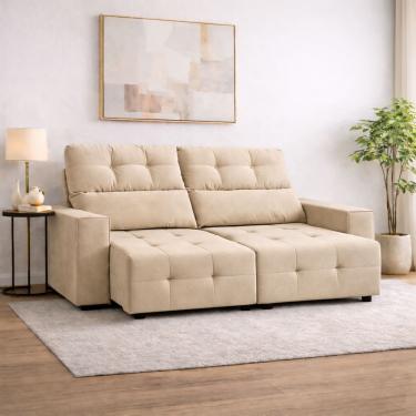 Imagem de Sofá Supreme Retrátil Reclinável 3 Lugares 2,00m