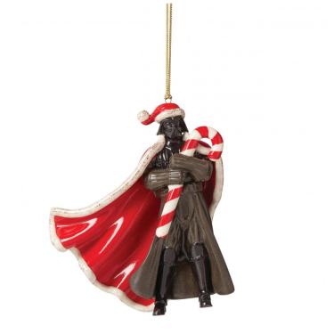 Imagem de Enfeite de Natal Lenox Darth Vader Pequeno, Porcelana 11,4x3,6x12,7 cm