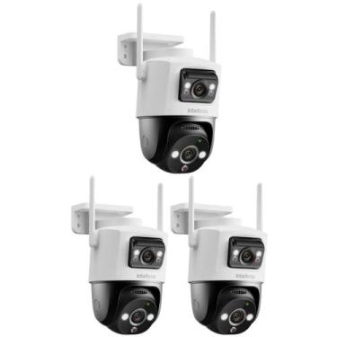 Imagem de Kit 3 Câmera Inteligente Wi-Fi 3 Megapixels 360º iM9+ Full Color Intel