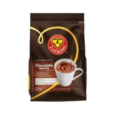 Imagem de Chocolate Quente Vending 3 Corações 3X1Kg - 3 Coracoes